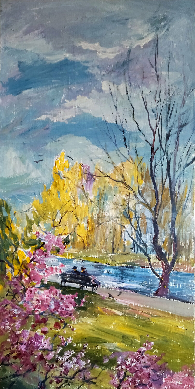 Spring Artem Brazhnik Pintura original en venta