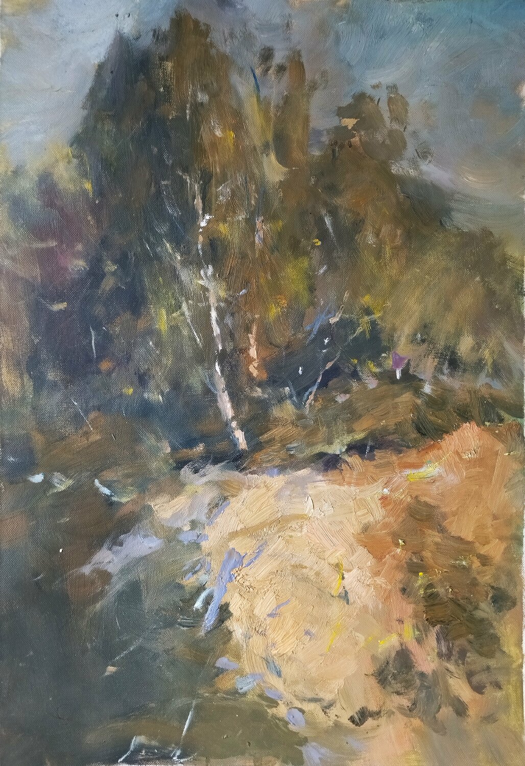 Summertime Artem Brazhnik Original painting for sale