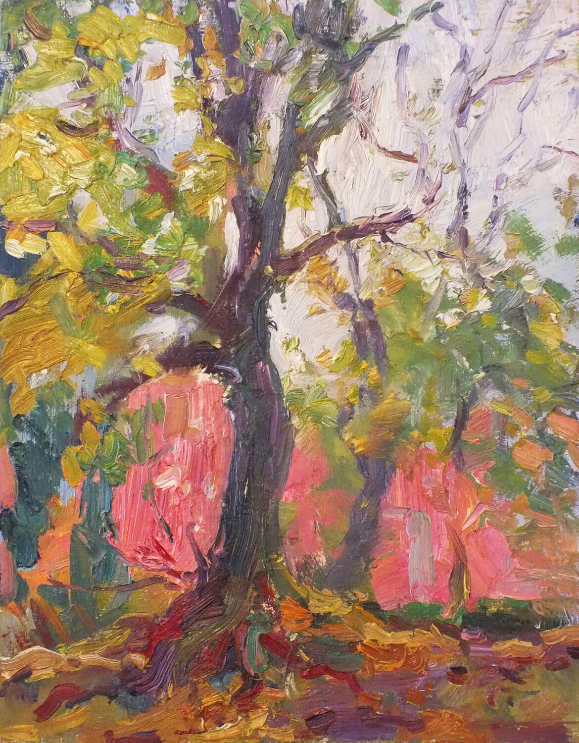 Autumn landscape Artem Brazhnik Originalgemälde zu verkaufen