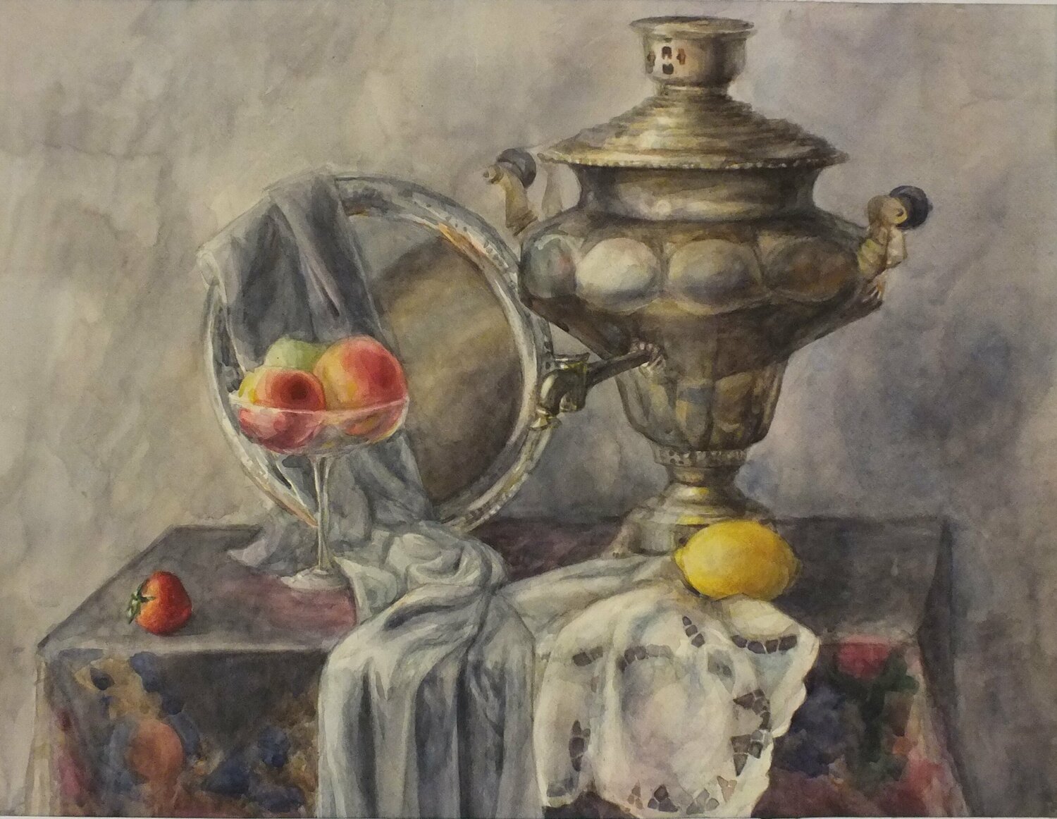 Still Life Artem Brazhnik Werk op papier te koop