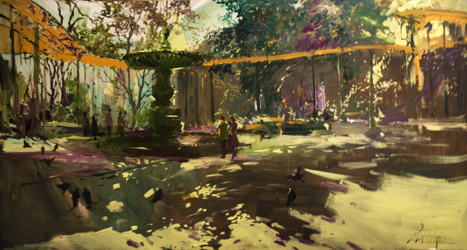 Sunny day Artem Brazhnik Dipinto originale in vendita