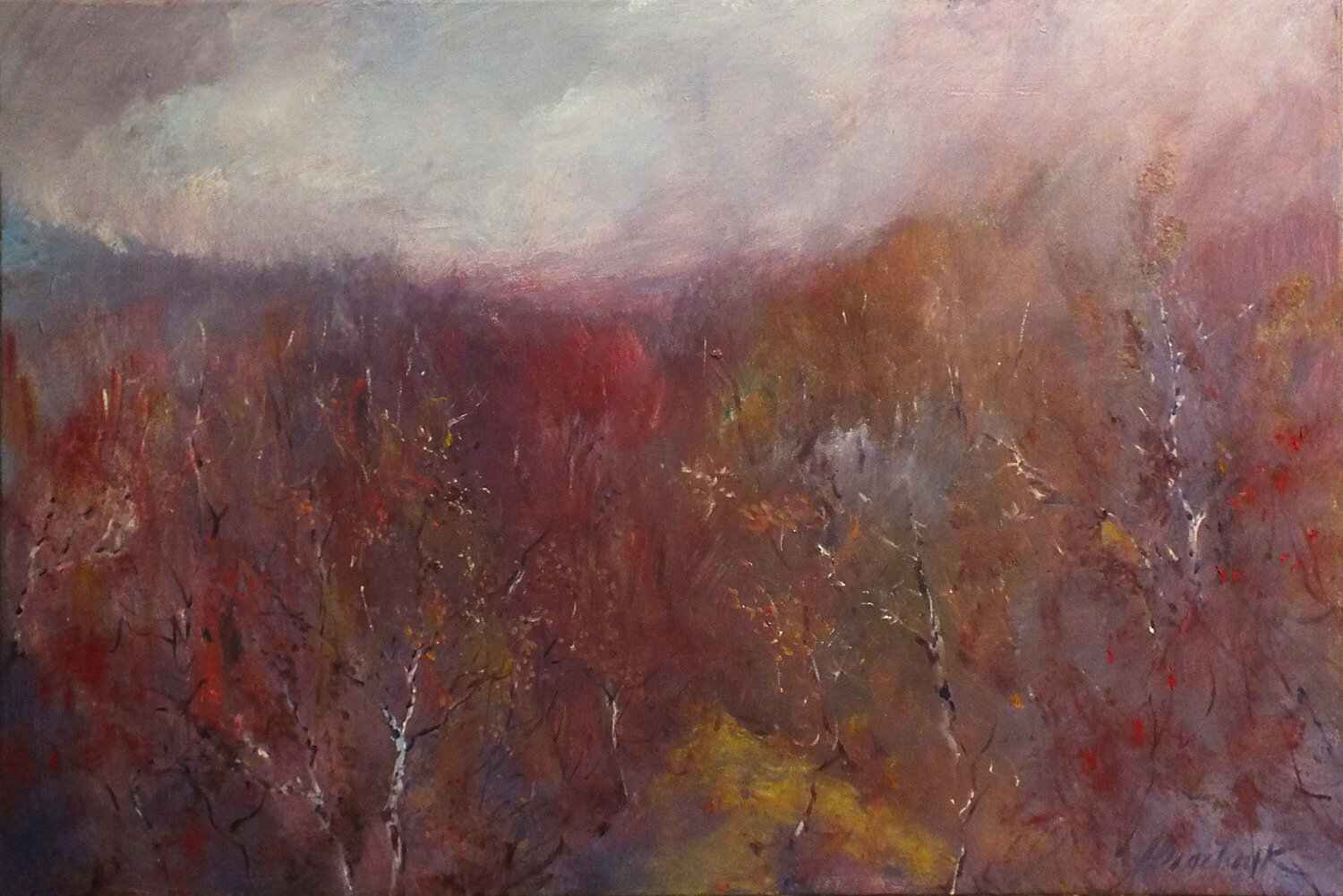 Winter Artem Brazhnik Peinture originale à vendre