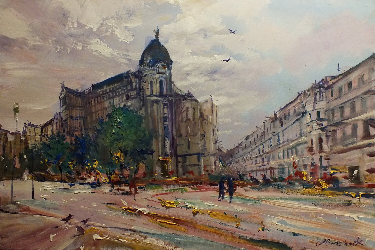 Madrid Artem Brazhnik Originalgemälde zu verkaufen