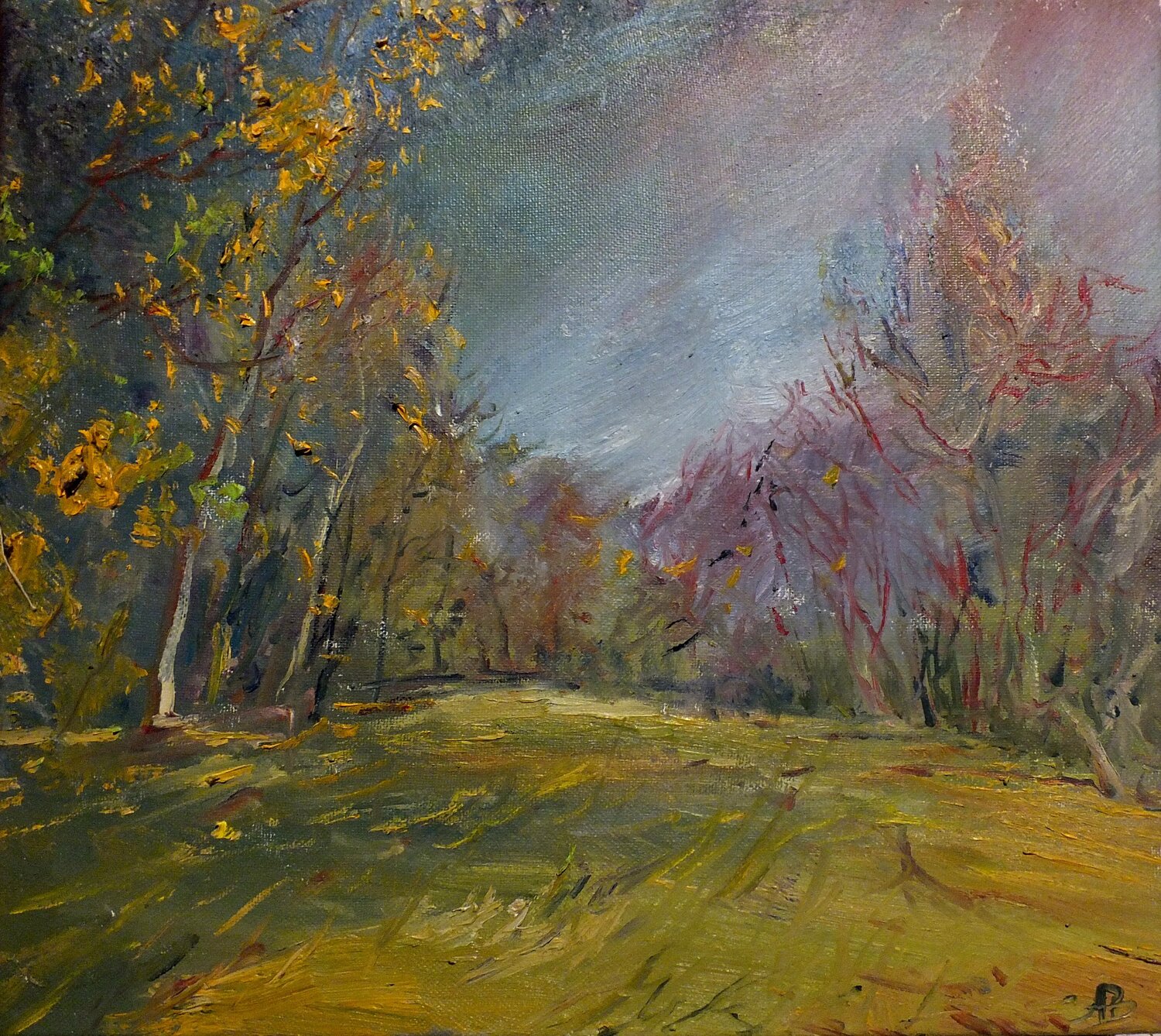 Autumn Artem Brazhnik Pintura original en venta