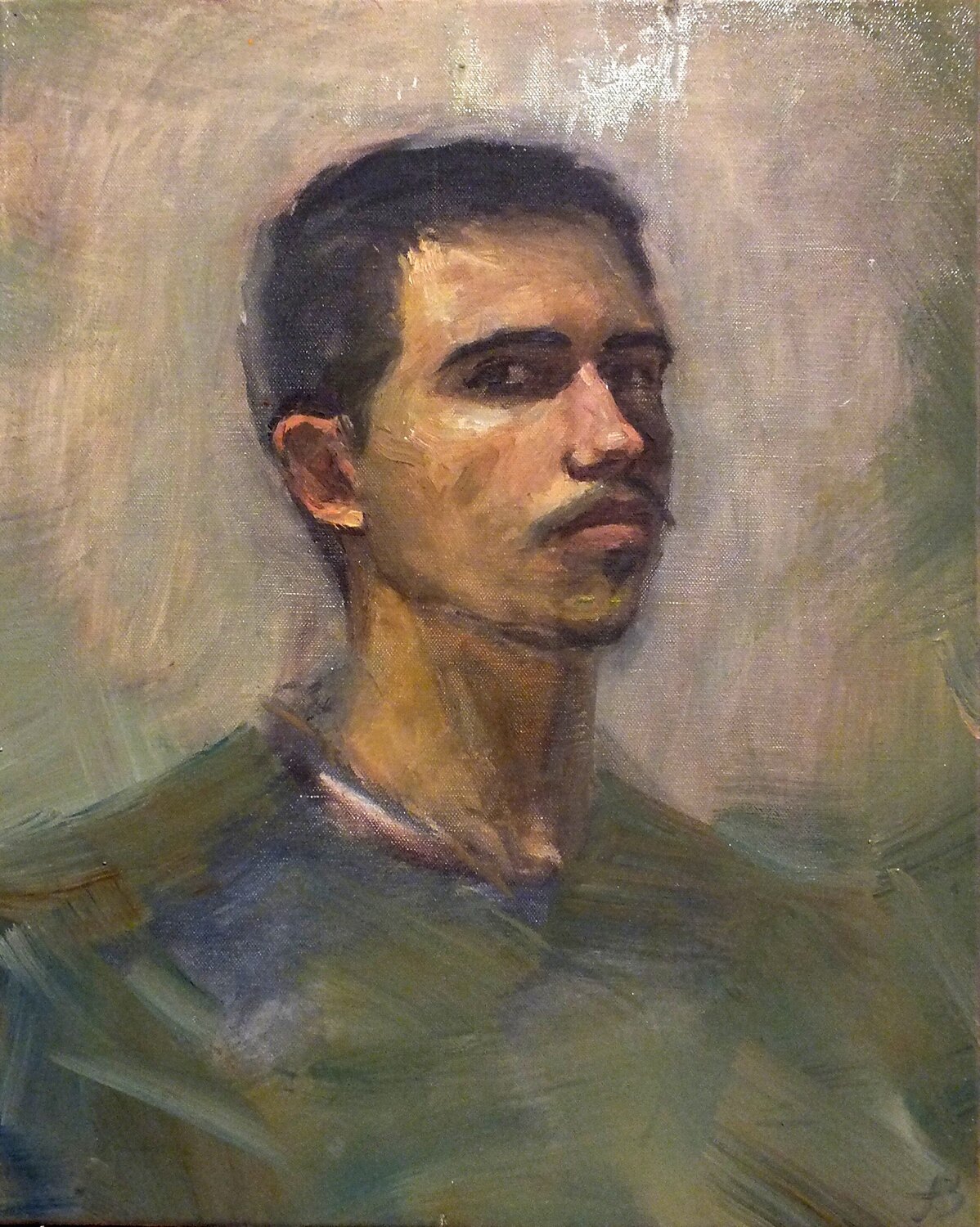 Selfportrait Artem Brazhnik Originalgemälde zu verkaufen