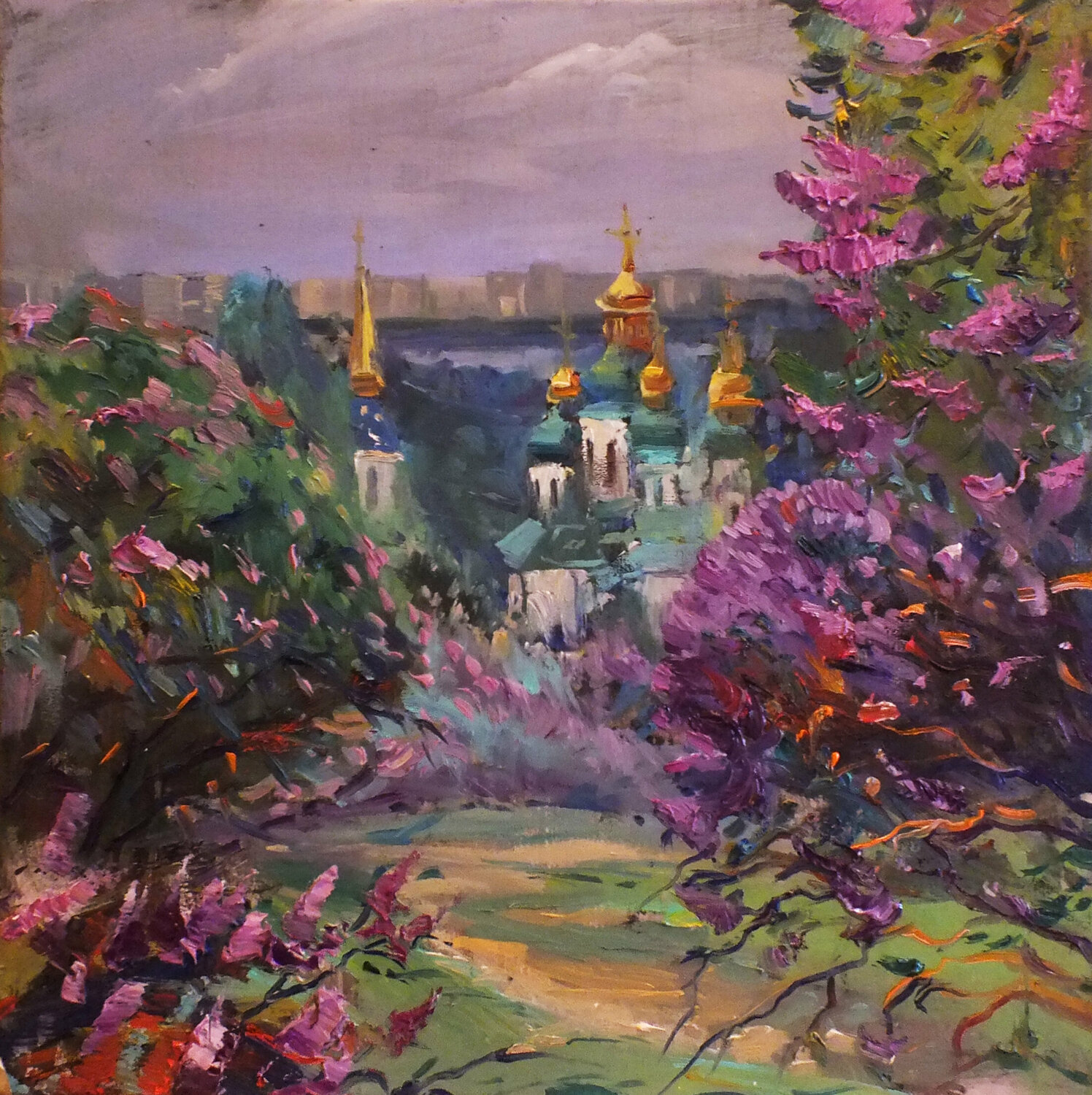 Spring Artem Brazhnik Dipinto originale in vendita