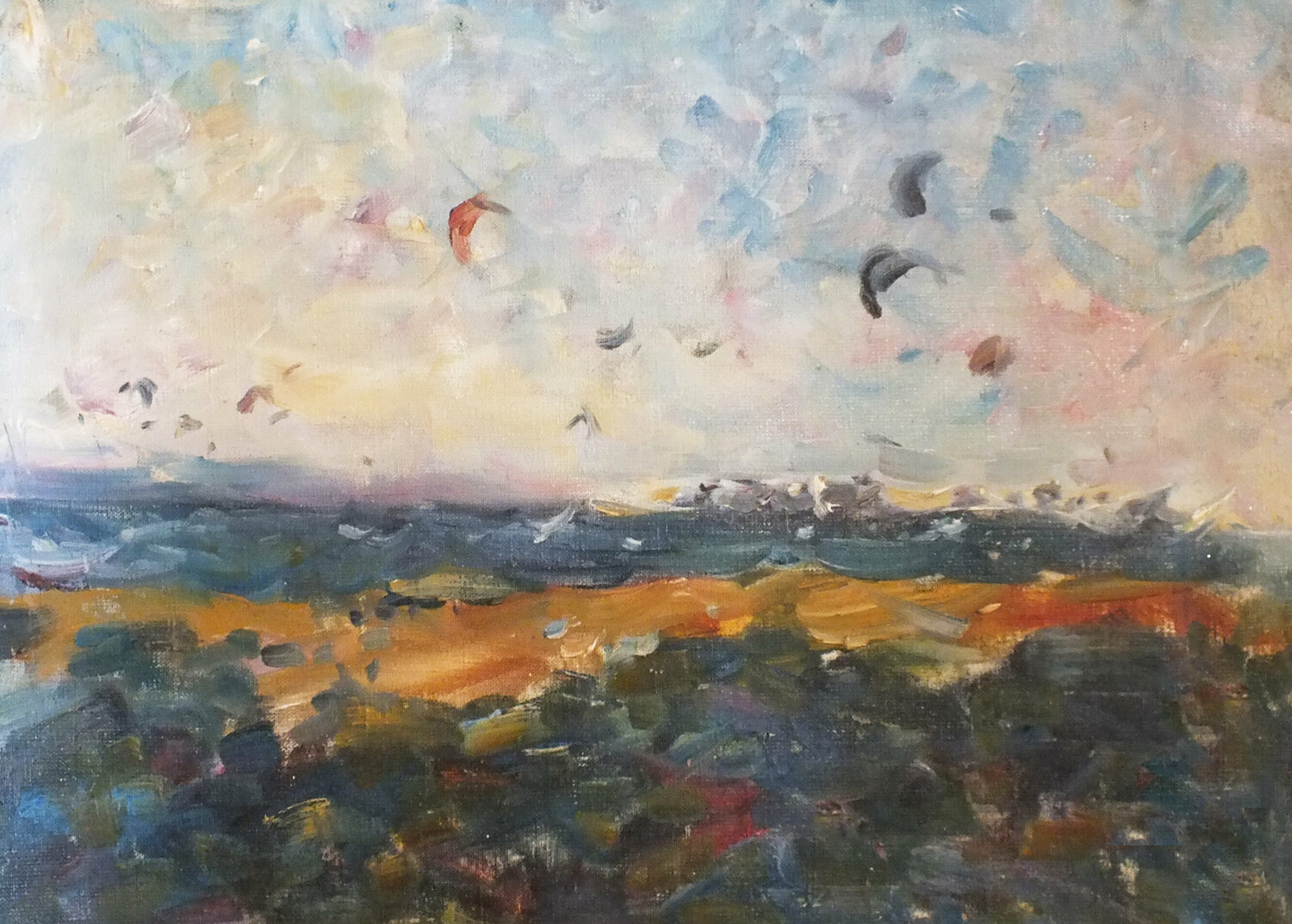 Summertime Artem Brazhnik Pintura original en venta
