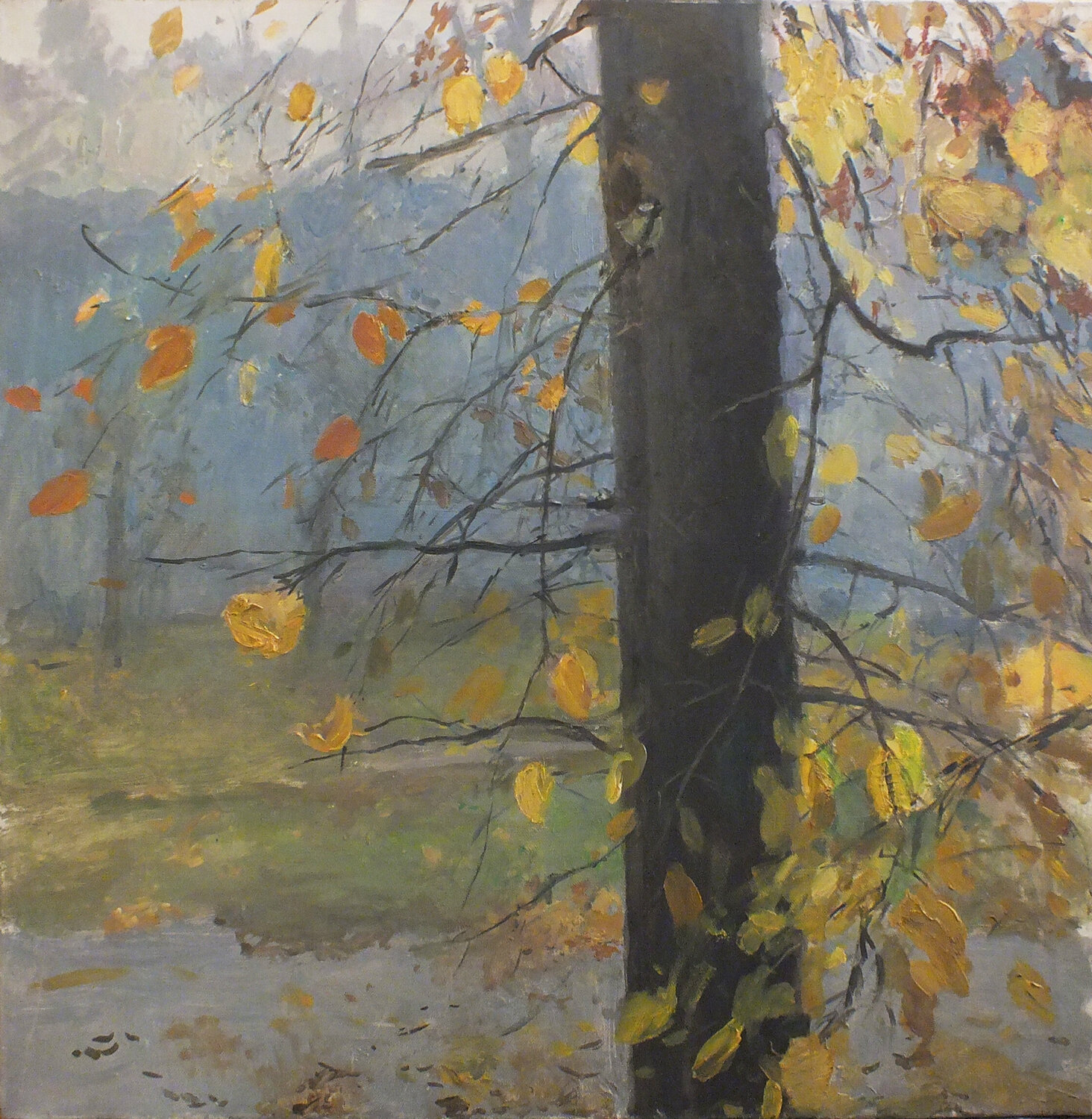 Autumn Artem Brazhnik Origineel schilderij te koop