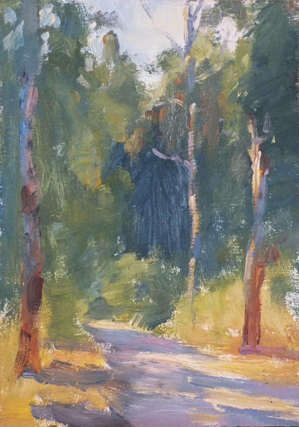 Sunny day Artem Brazhnik Origineel schilderij te koop