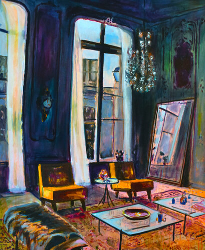 The other room VIII van Jonker Mieke, Schilderij te koop op Singulart