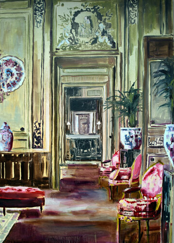 Meanwhile in the castle I de Jonker Mieke, Pintura a la venta en Singulart