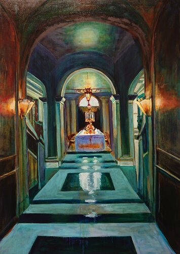 Meanwhile in the Palace XII de Jonker Mieke, Pintura a la venta en Singulart