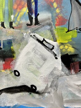 Behind the destruction there’s a village Marie Manon Corbeil