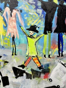 Behind the destruction there’s a village Marie Manon Corbeil