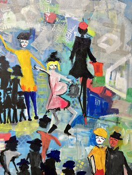Behind the destruction there’s a village Marie Manon Corbeil
