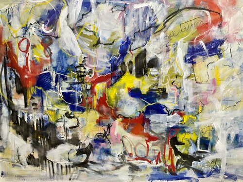 Love Letters van Marie Manon Corbeil, Schilderij te koop op Singulart