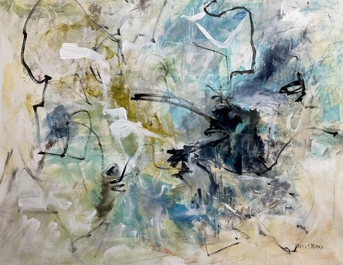 Lost on the island van Marie Manon Corbeil, Schilderij te koop op Singulart
