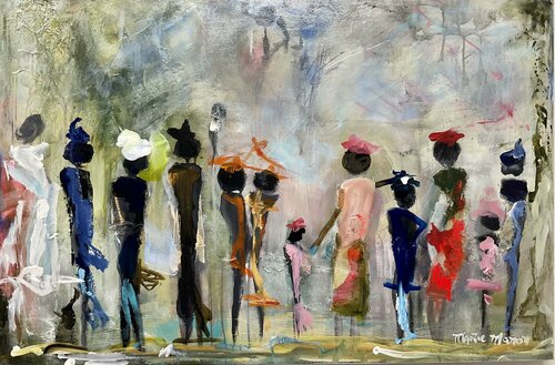 Together we can do it! van Marie Manon Corbeil, Schilderij te koop op Singulart