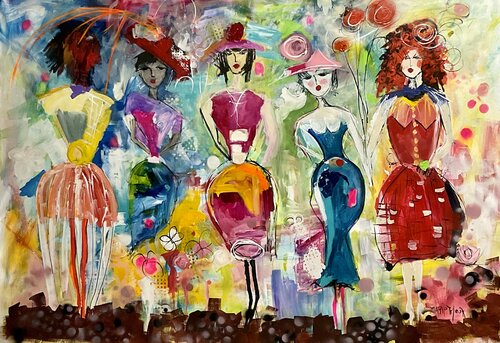 Fragile Like a Bomb van Marie Manon Corbeil, Schilderij te koop op Singulart