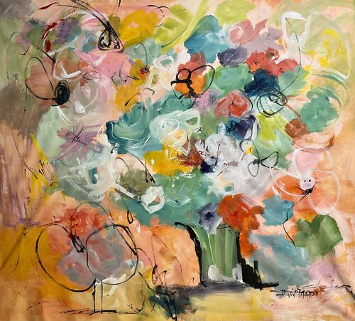 Lady Marmelade in a fall bouquet Marie Manon Corbeil