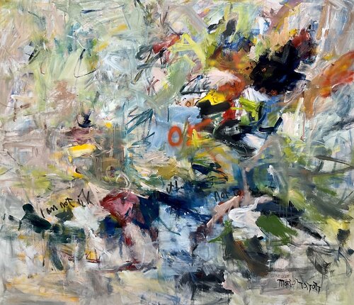I am not O K - Inspired by DeKooning van Marie Manon Corbeil, Schilderij te koop op Singulart
