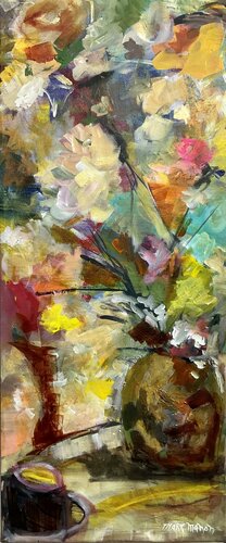 Love you my friend van Marie Manon Corbeil, Schilderij te koop op Singulart