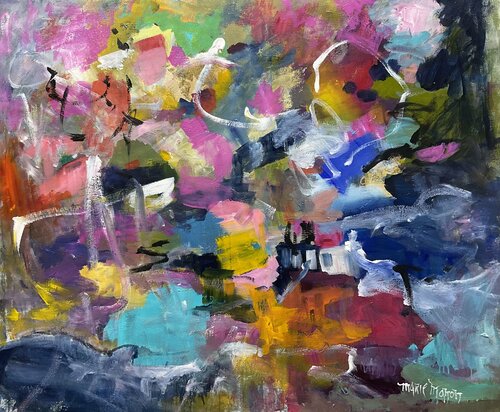 A Pirate looks at Forty di Marie Manon Corbeil, Pittura in vendita su Singulart