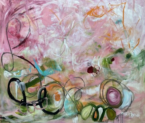 How many olives in your martini? di Marie Manon Corbeil, Pittura in vendita su Singulart