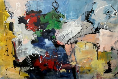 I just want to be alone di Marie Manon Corbeil, Pittura in vendita su Singulart