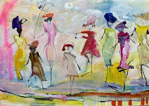 I see you from the clouds Marie Manon Corbeil