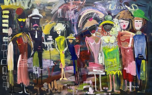 Émotions van Marie Manon Corbeil, Schilderij te koop op Singulart