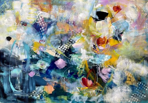 I need a hug van Marie Manon Corbeil, Schilderij te koop op Singulart