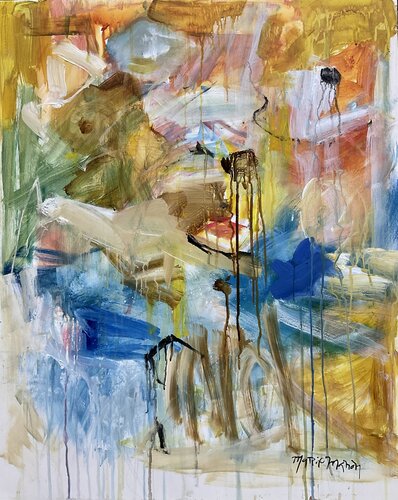 The Crying Lady van Marie Manon Corbeil, Schilderij te koop op Singulart
