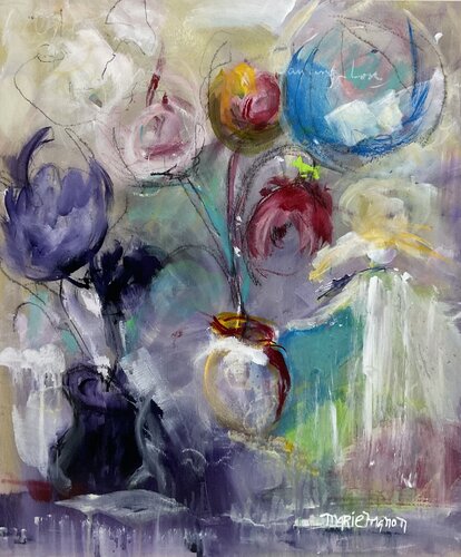 Dancing Love di Marie Manon Corbeil, Pittura in vendita su Singulart