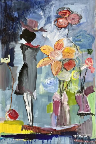 Don't worry sweetie van Marie Manon Corbeil, Schilderij te koop op Singulart