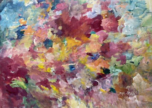 Spring Bouquet di Marie Manon Corbeil, Pittura in vendita su Singulart