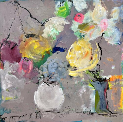 Love me di Marie Manon Corbeil, Pittura in vendita su Singulart