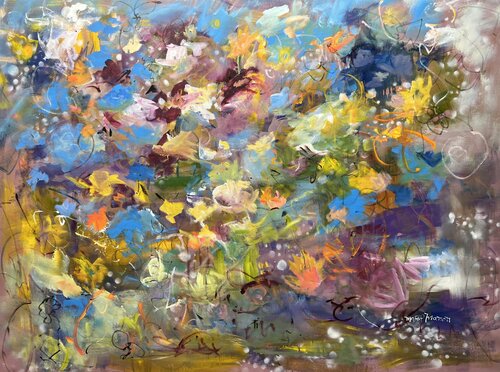 Jardins du Luxembourg by Marie Manon Corbeil, 油畫 for Sale on Singulart