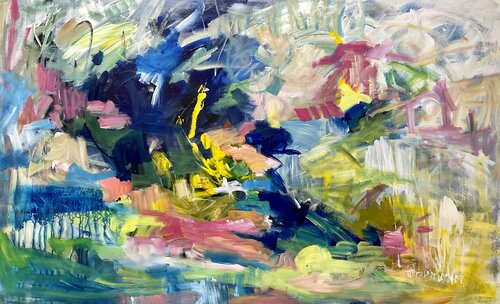 Going to the cottage van Marie Manon Corbeil, Schilderij te koop op Singulart