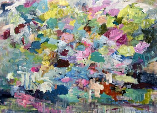 I live my life di Marie Manon Corbeil, Pittura in vendita su Singulart