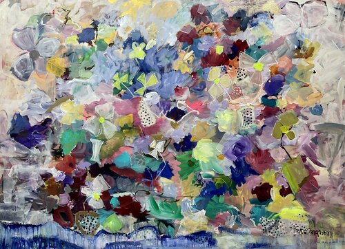 Spark of Hope in this world di Marie Manon Corbeil, Pittura in vendita su Singulart