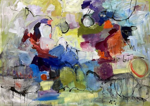 Just Lost di Marie Manon Corbeil, Pittura in vendita su Singulart