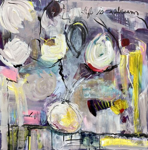 Life is a Dream van Marie Manon Corbeil, Schilderij te koop op Singulart