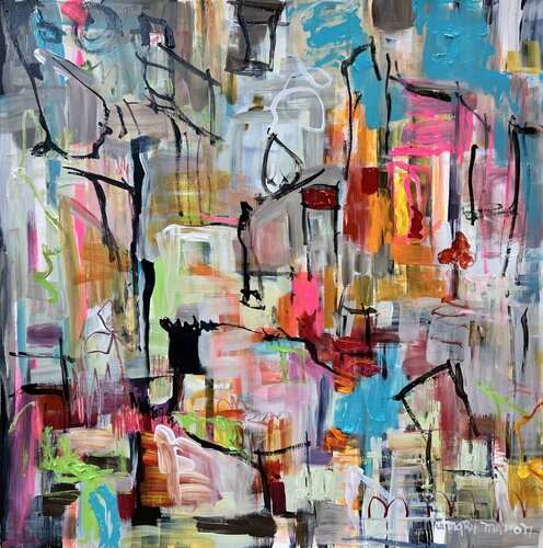 The Survivors van Marie Manon Corbeil, Schilderij te koop op Singulart
