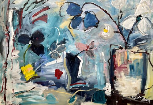 La déesse de la Beauté di Marie Manon Corbeil, Pittura in vendita su Singulart
