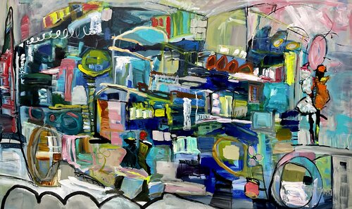 Paris, J’Adore! di Marie Manon Corbeil, Pittura in vendita su Singulart