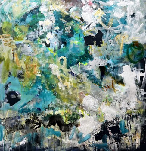 I Feel Like an Hurricane van Marie Manon Corbeil, Schilderij te koop op Singulart