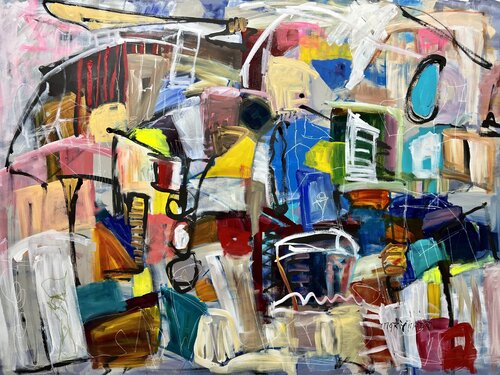 Where is my Home di Marie Manon Corbeil, Pittura in vendita su Singulart