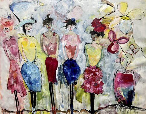 Somewhere in the Rainbow di Marie Manon Corbeil, Pittura in vendita su Singulart