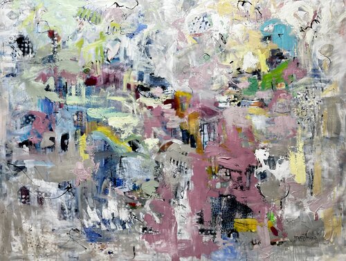 Big Shoes to Fill par Marie Manon Corbeil, Peinture en vente sur Singulart
